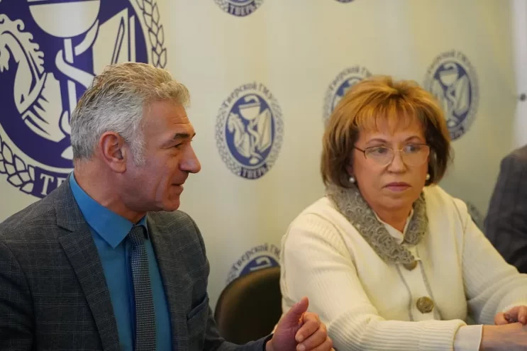 В ТвГМУ прошел круглый стол с участием Людмилы Скаковской о стратегических приоритетах науки