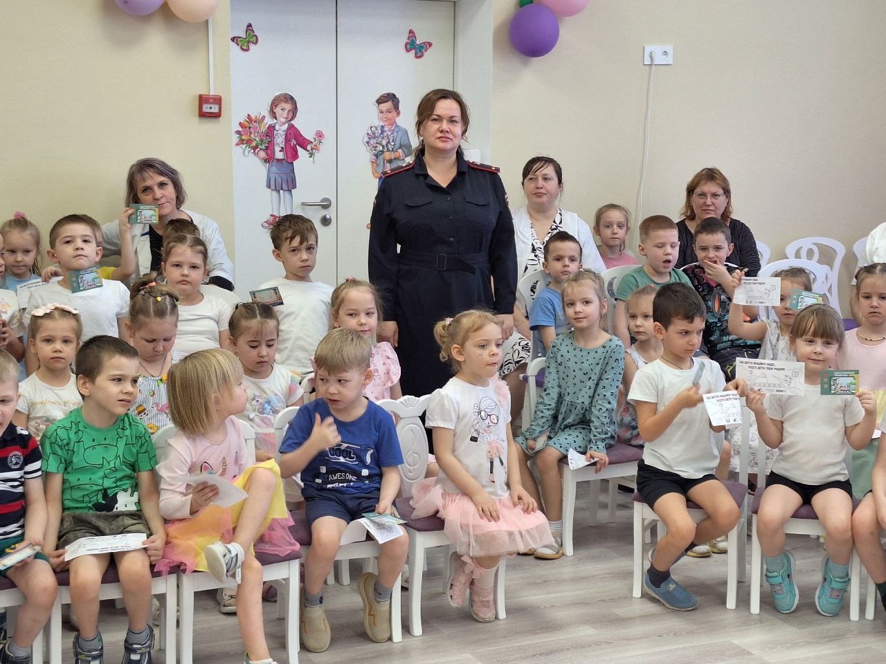 «Малыш» учится правилам: Госавтоинспекция Удомли проводит профилактические беседы