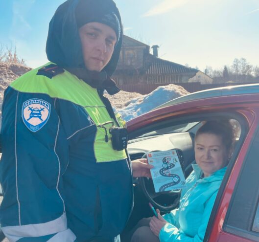 Безопасность на дорогах Лихославля: ГИБДД провела масштабную профилактическую акцию