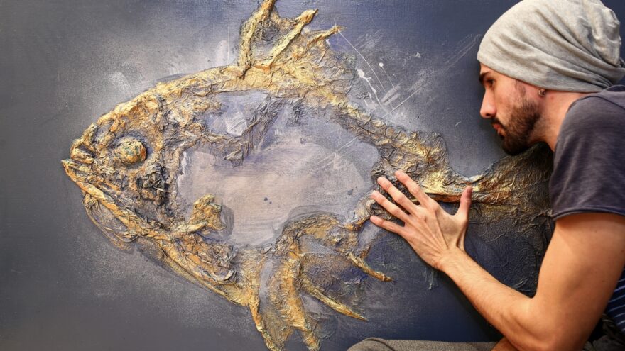 Кубинский художник Дженниер Сагес превращает энтропию в драгоценность