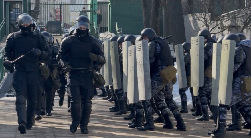 В Твери прошли масштабные учения Росгвардии