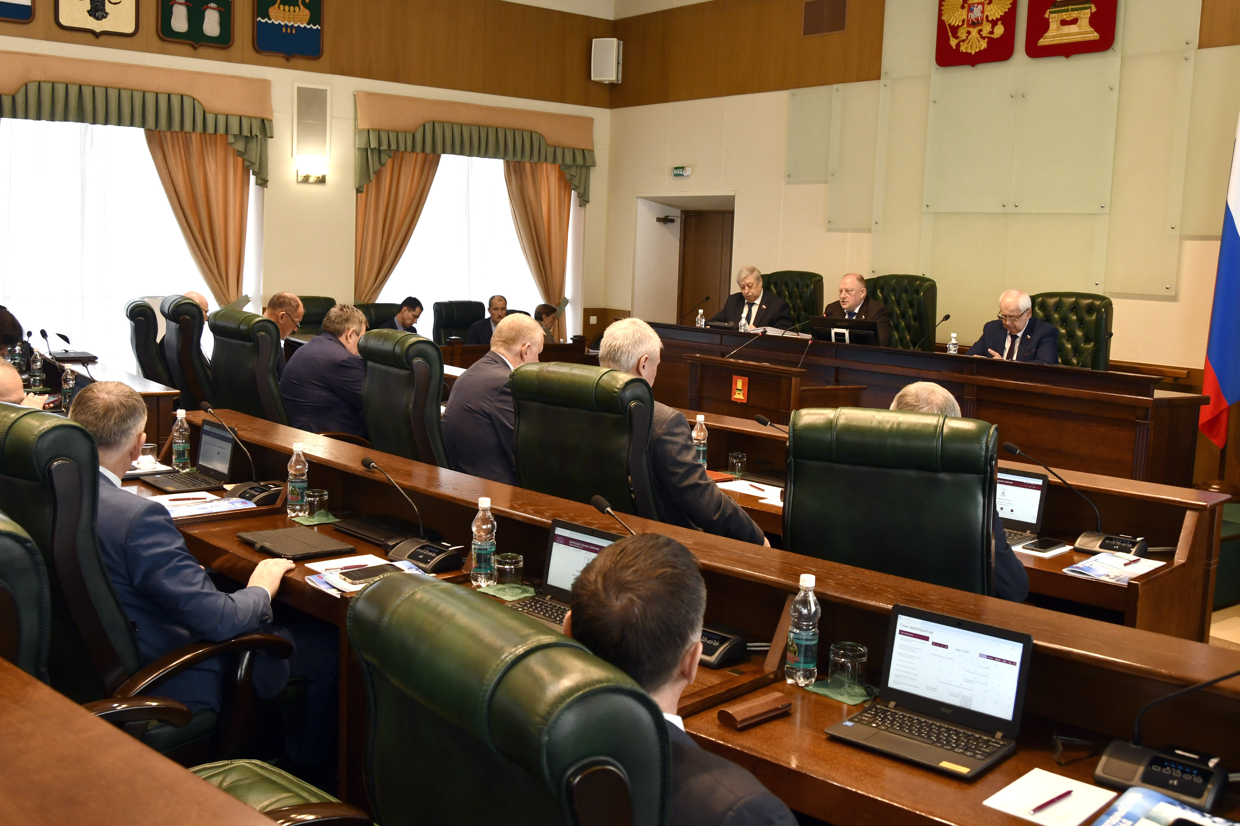 Андрей Епишин представил отчет о работе в Совете Федерации за 2025 год