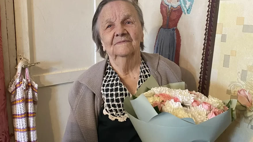 100 лет исполнилось ветерану из Нелидово Антонине Егоровой
