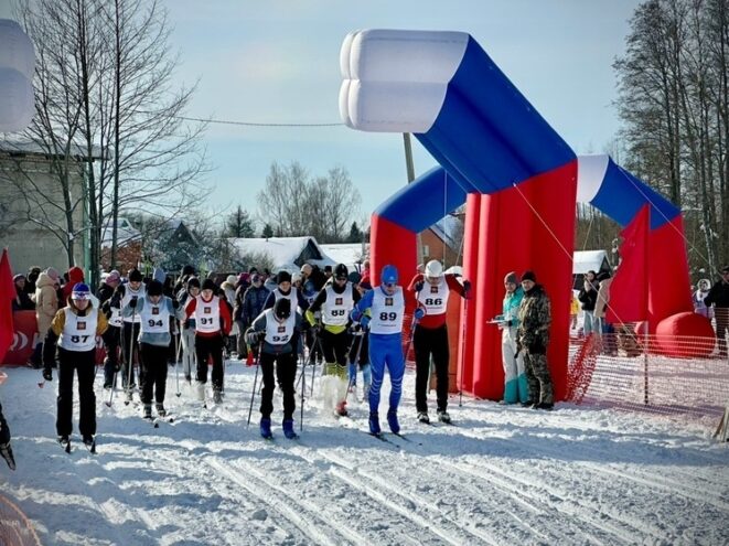 В Лихославльском округе прошли лыжные гонки на кубок главы