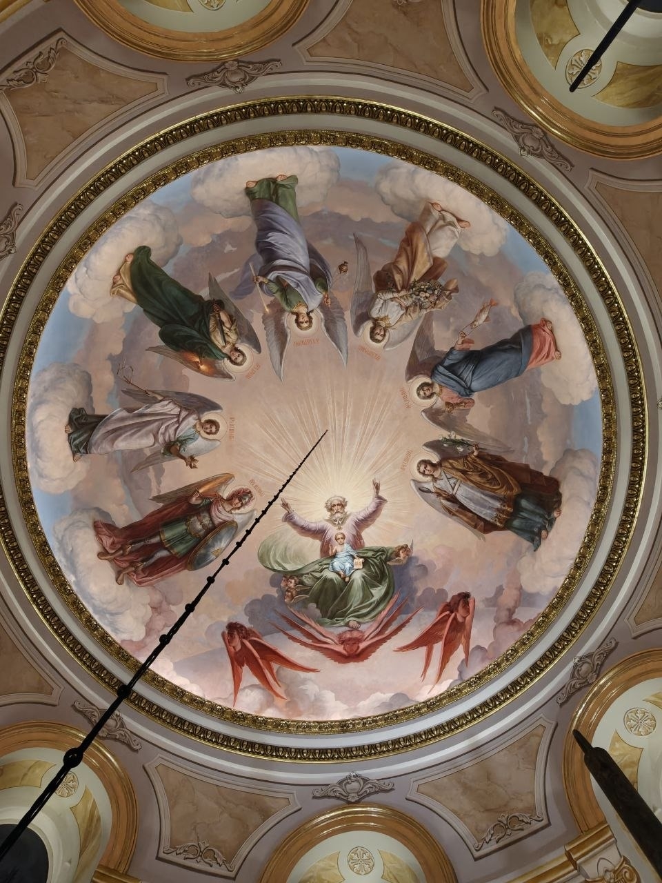 В Тверской области опубликовали снимок уникальной фрески, которую нельзя рассмотреть с земли