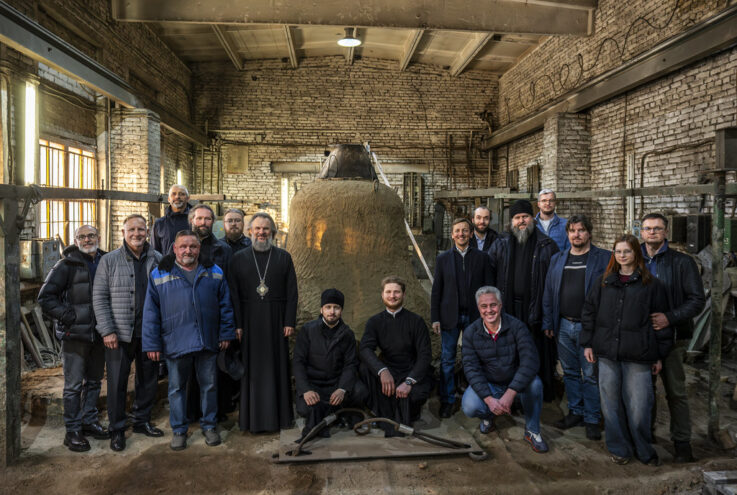 Начата отливка 20-тонного колокола для Спасо-Преображенского собора Твери Начата отливка 20-тонного колокола для Спасо-Преображенского собора Твери