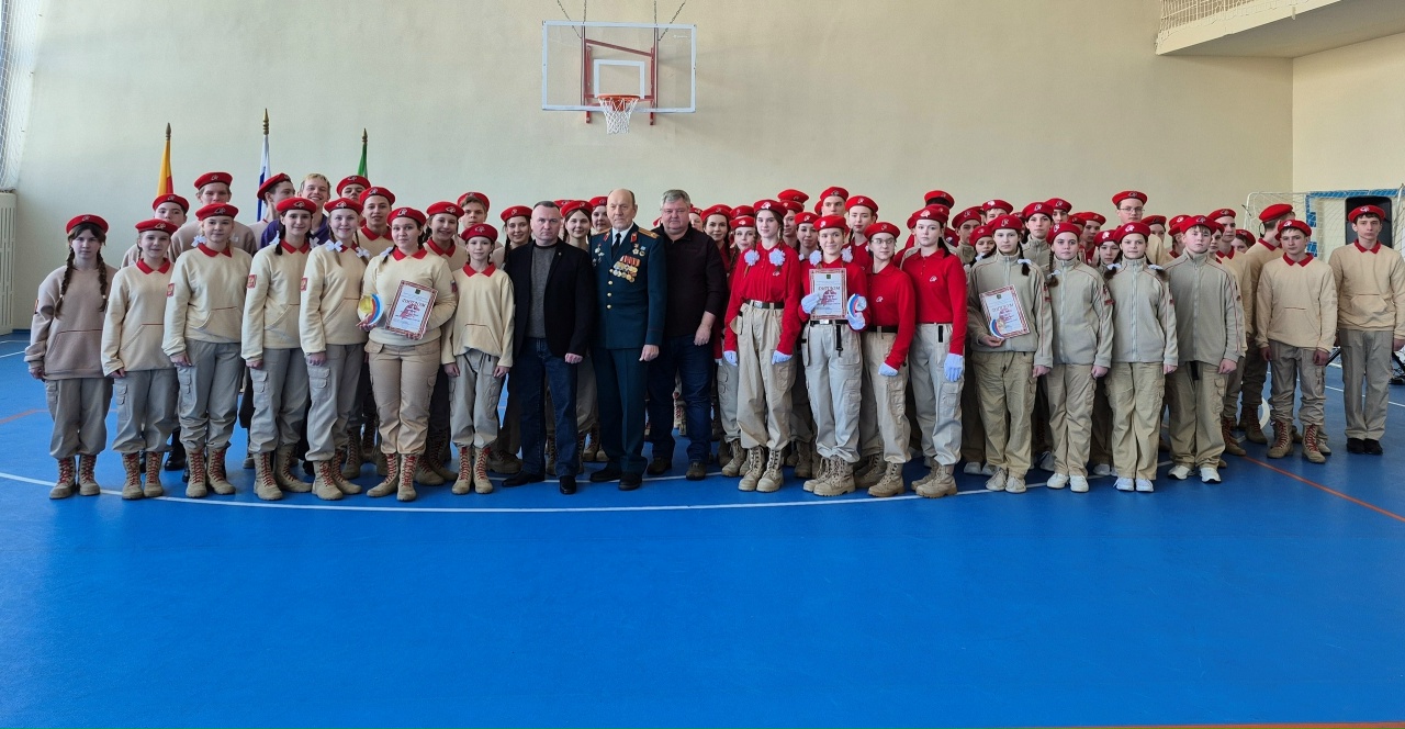 В Торопецком округе выбрали сильнейший юнармейский отряд