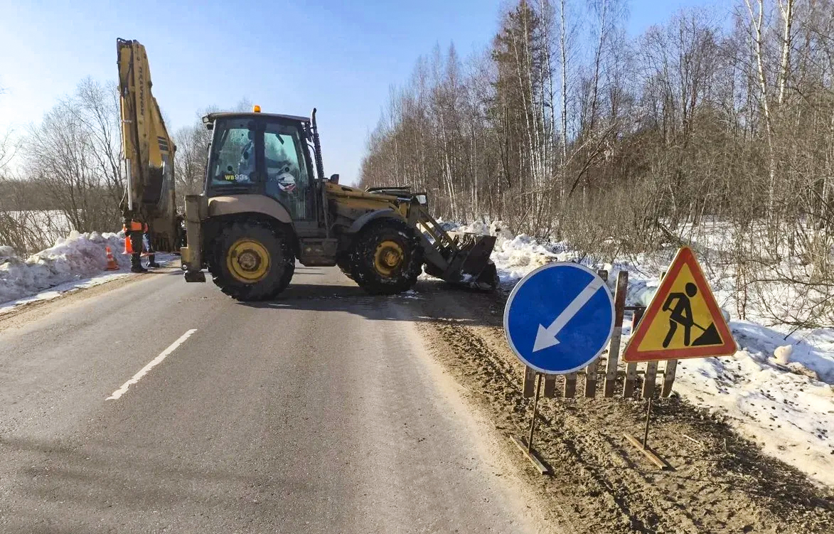 В Тверской области контролируют своевременность противопаводковых мероприятий на дорогах