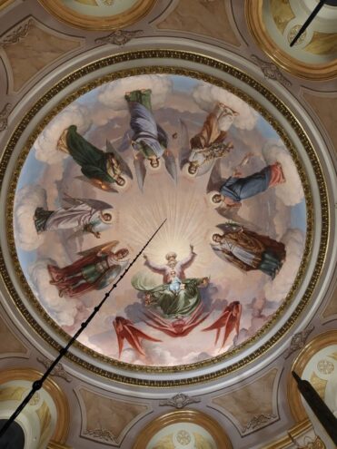 В Тверской области опубликовали снимок уникальной фрески, которую нельзя рассмотреть с земли