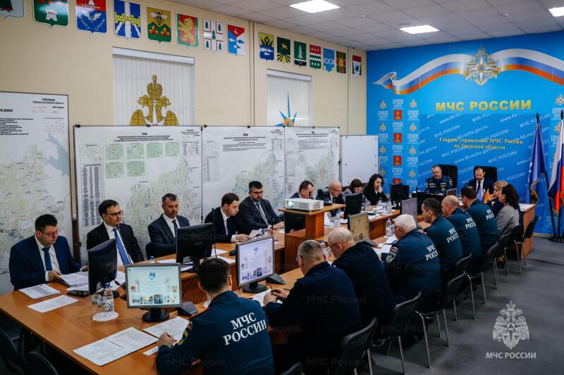 На заседании Правительственной комиссии обсудили защиту населения от паводков и природных пожаров в 2026 году