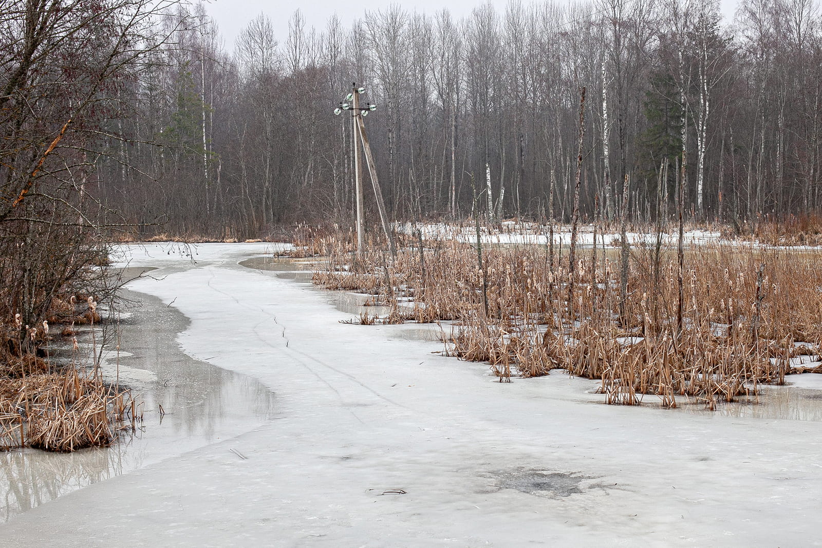 Специалисты филиала «Россети Центр» – «Тверьэнерго» готовятся к прохождению весеннего паводка после снежной зимы