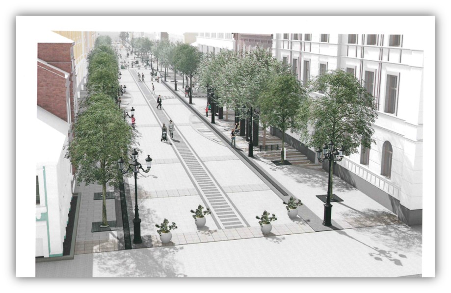 Раскрыт план масштабного преображения главной улицы Твери Раскрыт план масштабного преображения главной улицы Твери