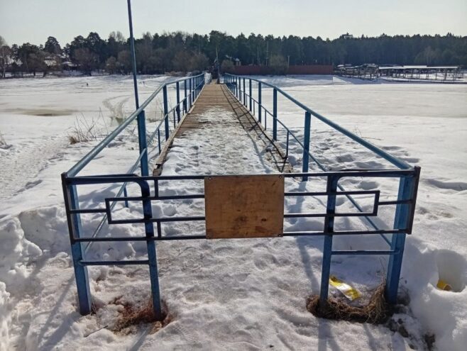 В Тверской области закрыли понтонную переправу через Донховку
