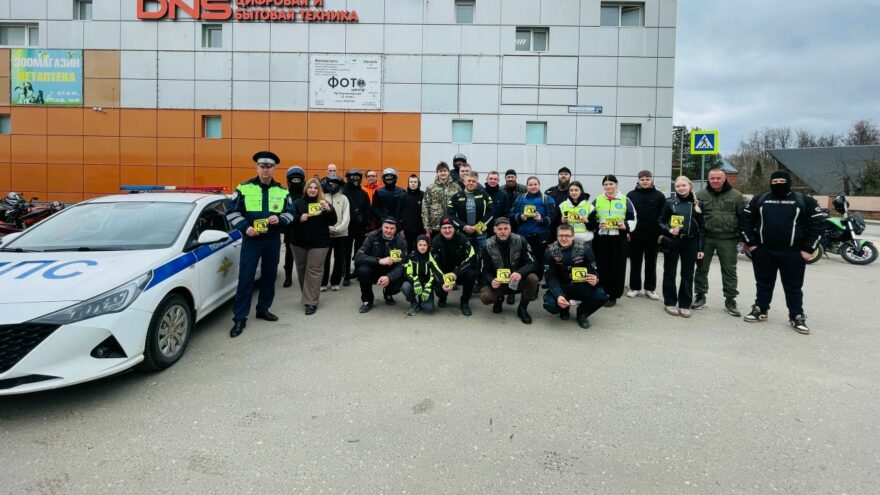 В Лихославле прошла масштабная профилактическая акция «Внимание, мотоциклист!»