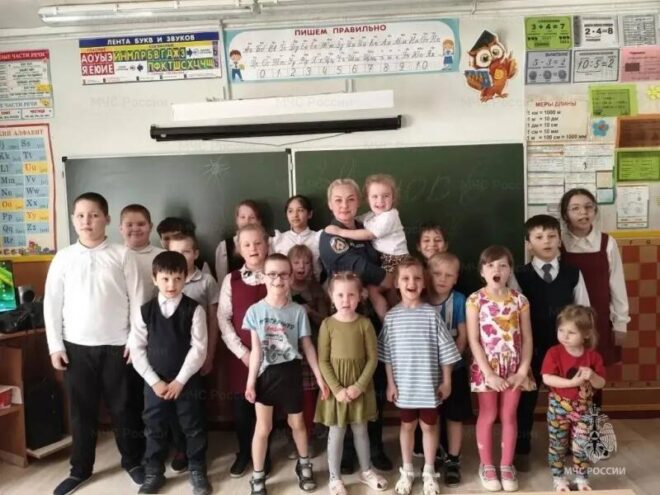 Уроки спасения в Рамешках: Ребята учатся правилам эвакуации и безопасности