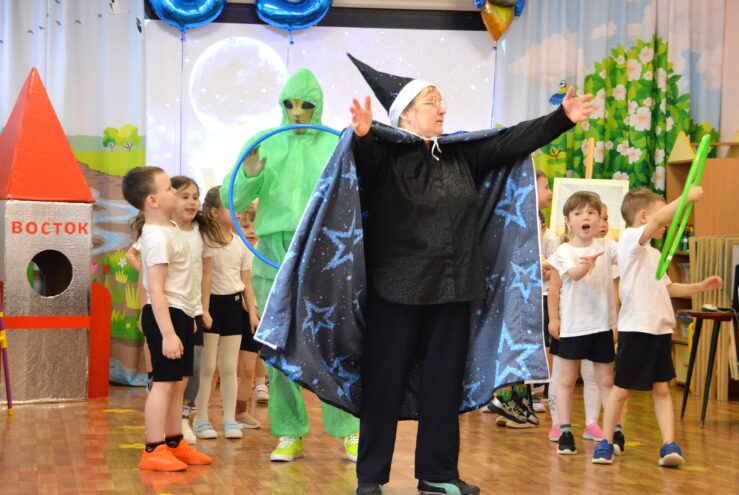 Тверские дошколята отправились в космическое путешествие