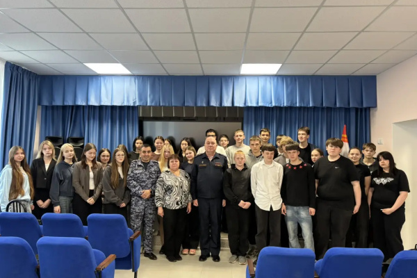 В Тверской области прошла профориентационная встреча с представителями Росгвардии