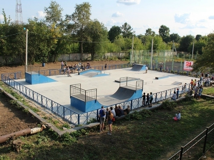 В Тверской области обновят городской скейтпарк