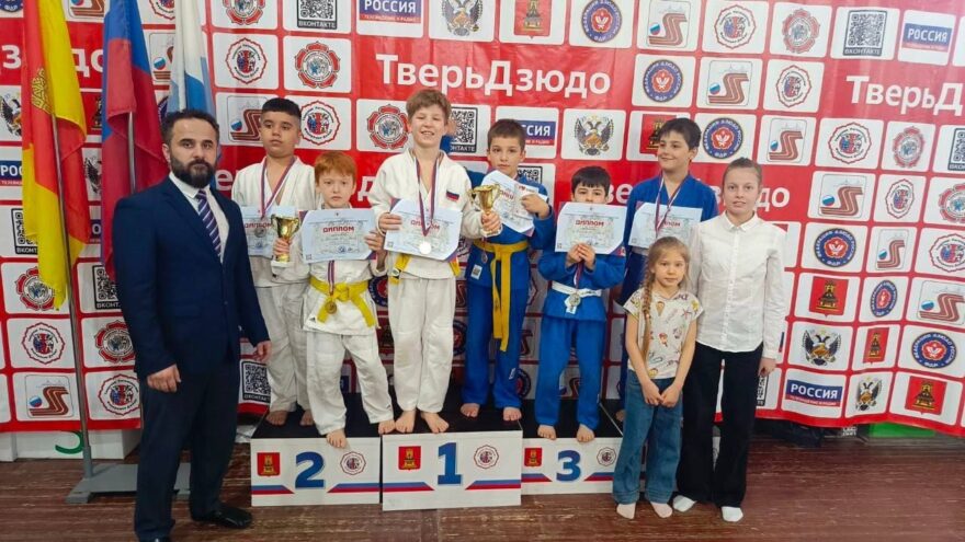 Калининские дзюдоисты привезли из Твери две золотые и одну серебряную медаль