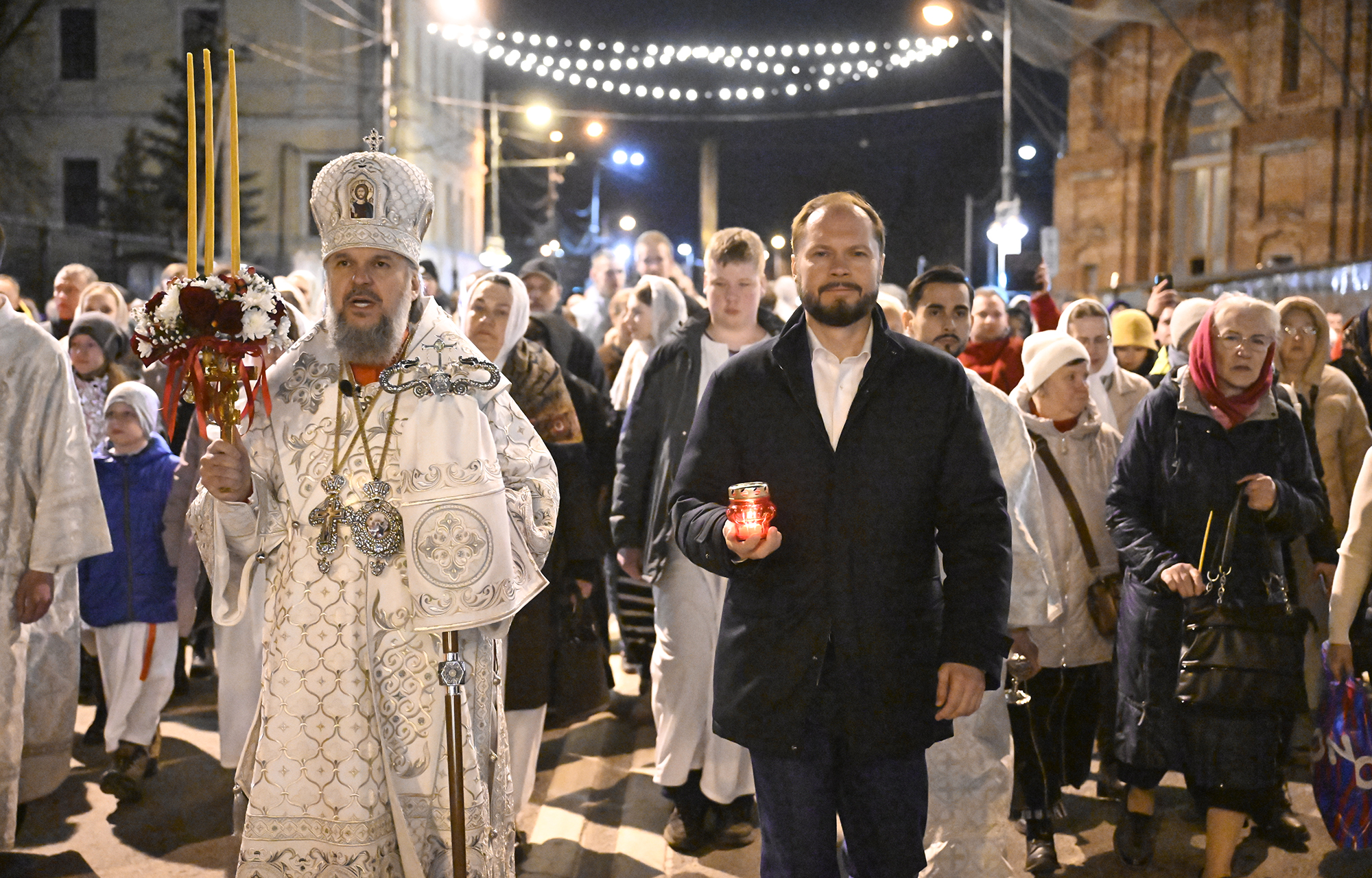 Виталий Королев встретил Пасху вместе с тверитянами