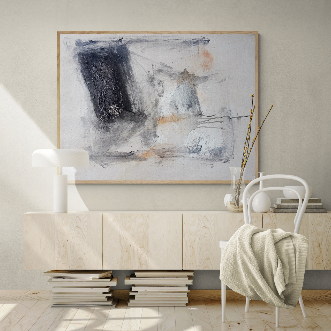 Диалог с интерьером: Кубинский художник Дженниер Сагес представил в Твери свою работу «Эхо тишины»