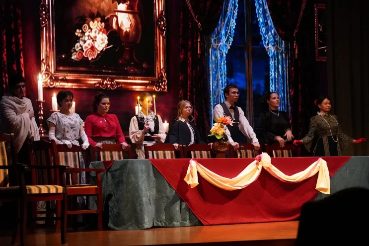 Студенты-медики ТвГМУ раскрыли тайну "Первого дела мисс Марпл" на сцене вуза