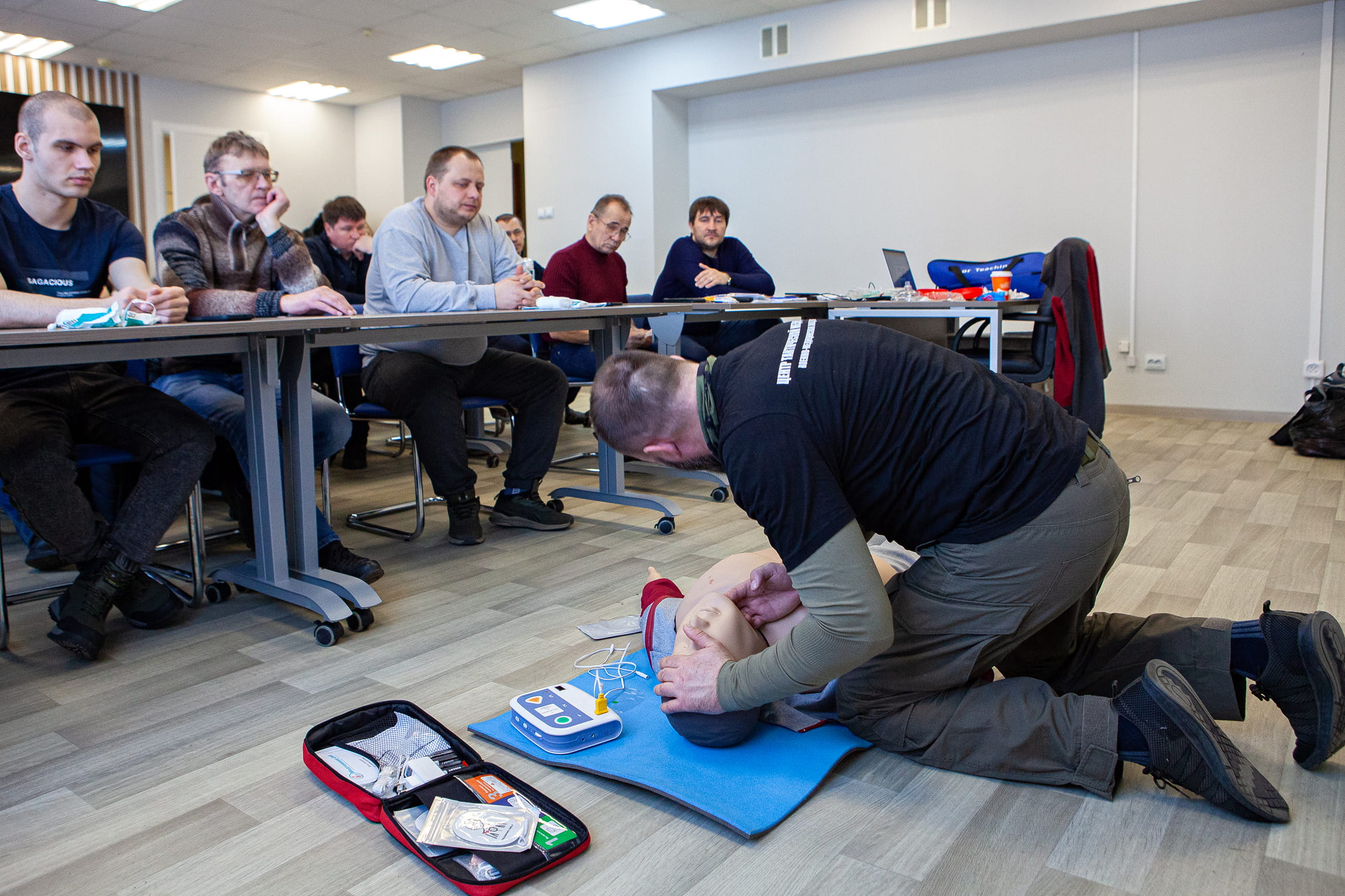 Тверские энергетики «Россети Центр» освоили расширенную программу по оказанию первой медицинской помощи