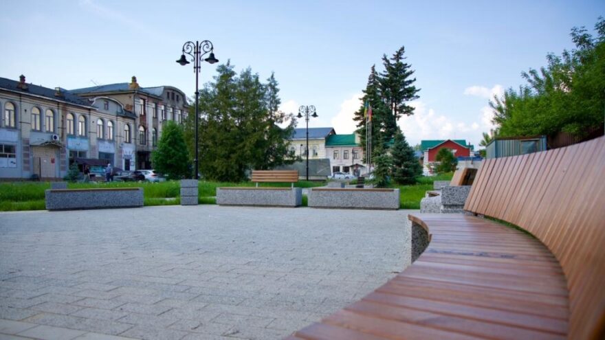 Второй этап обновления Майской площади в Кимрах: что появится на территории в ближайшее время
