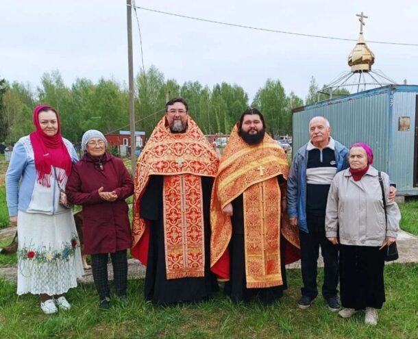 Началась активная фаза строительства уникального храма в Лебедево