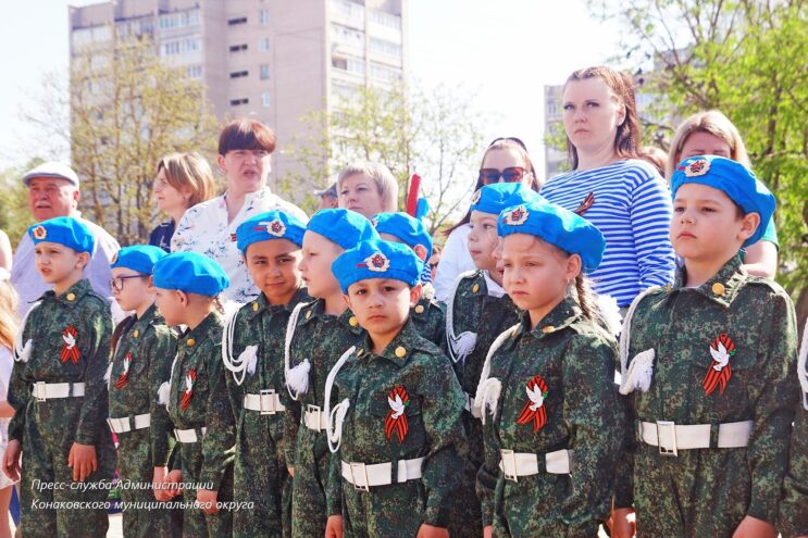 В Конаково прошел трогательный парад в преддверии Дня Победы