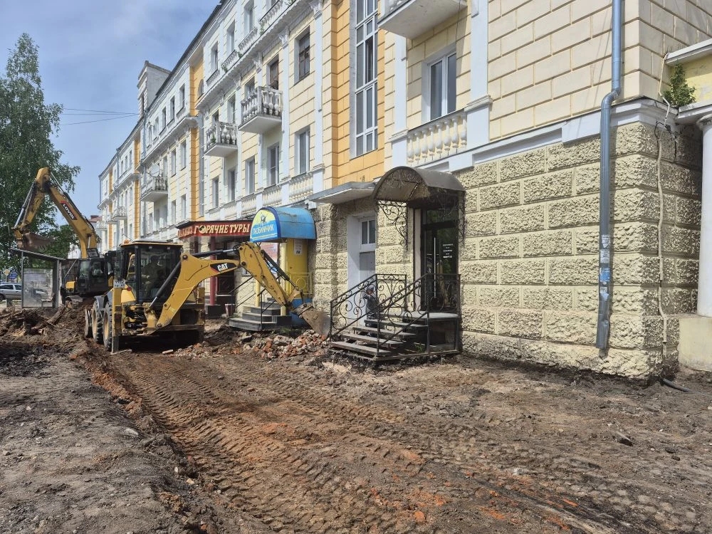 Новый этап благоустройства в Ржеве: ремонт тротуара на Ленинградском шоссе набирает обороты Новый этап благоустройства в Ржеве: ремонт тротуара на Ленинградском шоссе набирает обороты