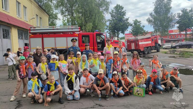 В детских лагерях Тверской области проходят "Дни безопасности"