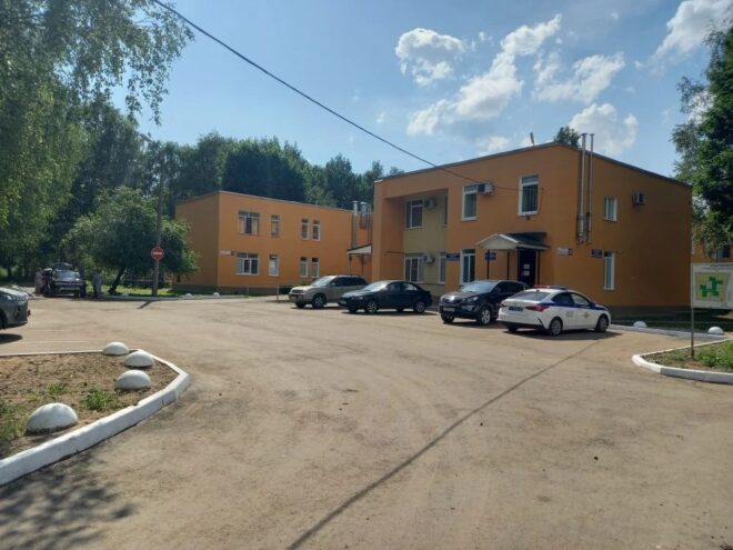 В Тверском наркодиспансере завершили благоустройство территории