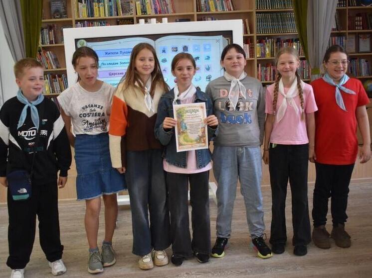 "Пушкинскую" игру провели андреапольские библиотекари детям "Пушкинскую" игру провели андреапольские библиотекари детям