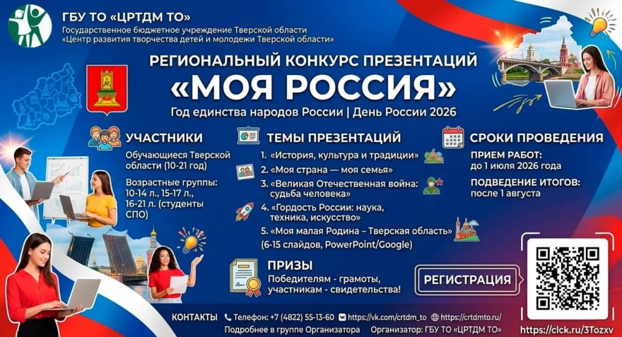 Молодежь Твери зовут создать самую патриотичную презентацию Молодежь Твери зовут создать самую патриотичную презентацию
