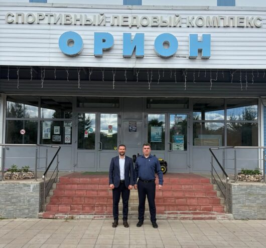 Председатель спорткомитета Тверской области посетил ледовый комплекс “Орион” в Бологое