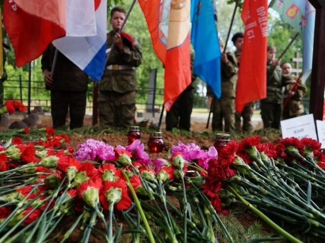 На Оленинской земле захоронят найденных поисковиками бойцов На Оленинской земле захоронят найденных поисковиками бойцов