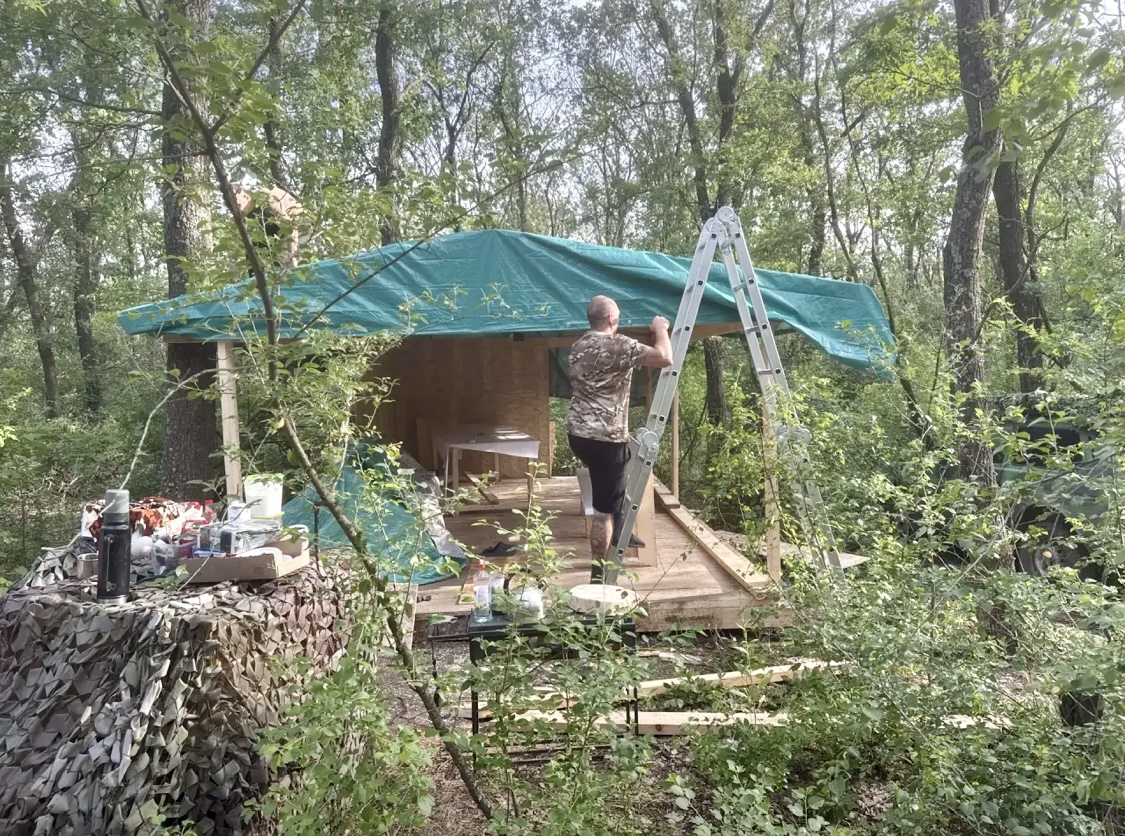 Оленинские стройматериалы помогут бойцам СВО обустроить блиндажи