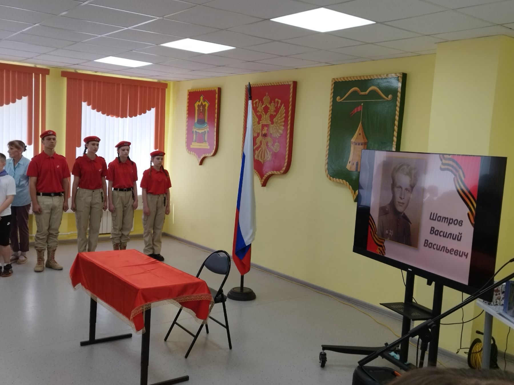 В Торопце торжественно открыли «Парту Героя»