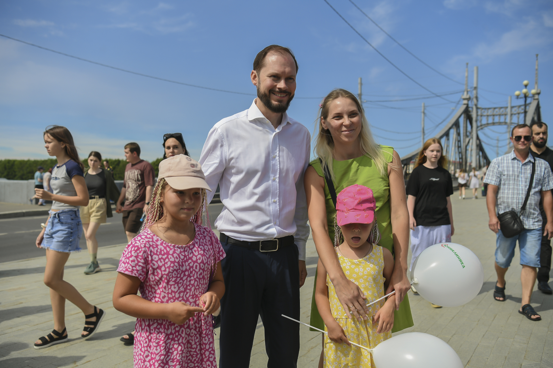 Королев проверил ход благоустройства в День города Твери