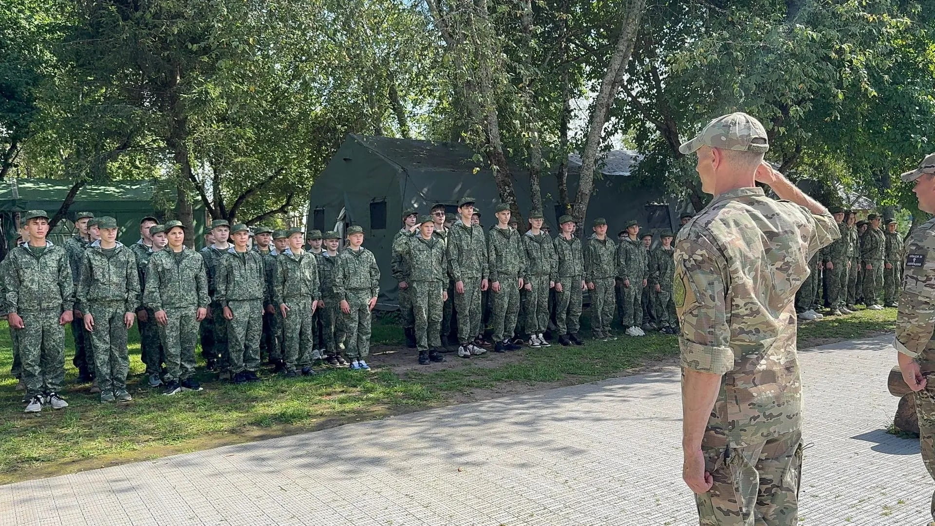 В Тверской области стартовала вторая смена военно-патриотических сборов «Наука побеждать»