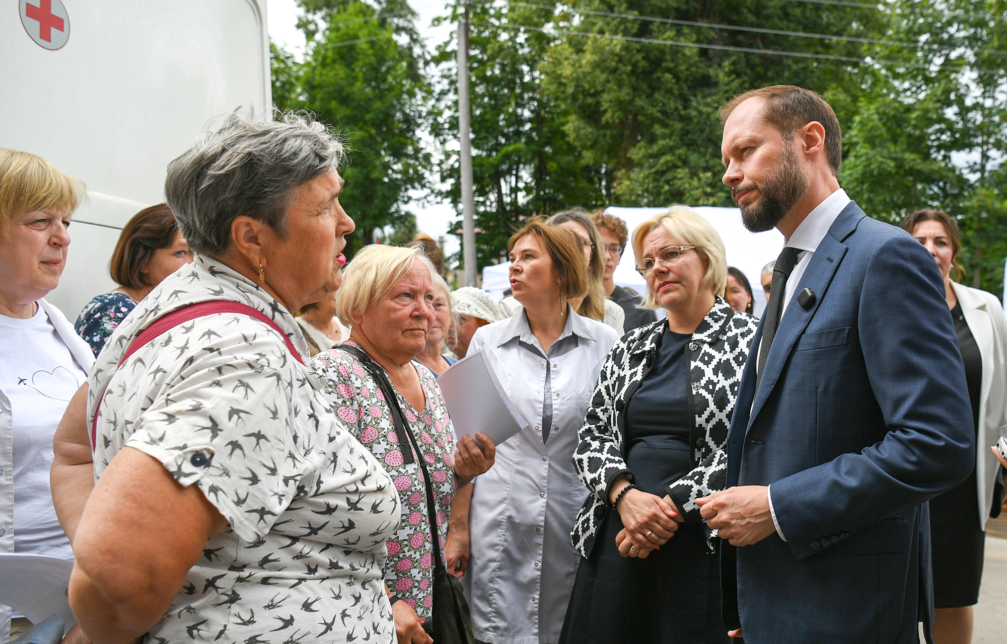 «Поезд здоровья» в Кувшиново принял более 100 пациентов за утро