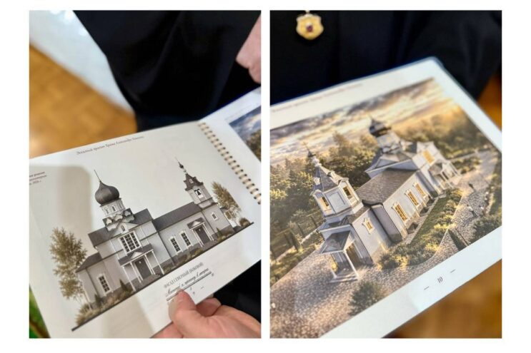 Возрождение святыни: представлен проект храма Александра Невского в Конаково Возрождение святыни: представлен проект храма Александра Невского в Конаково