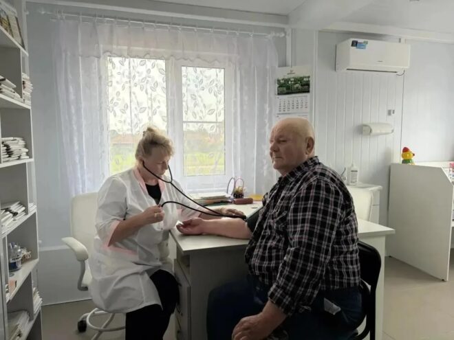 Новый ФАП открылся в деревне Лукино Сандовского округа