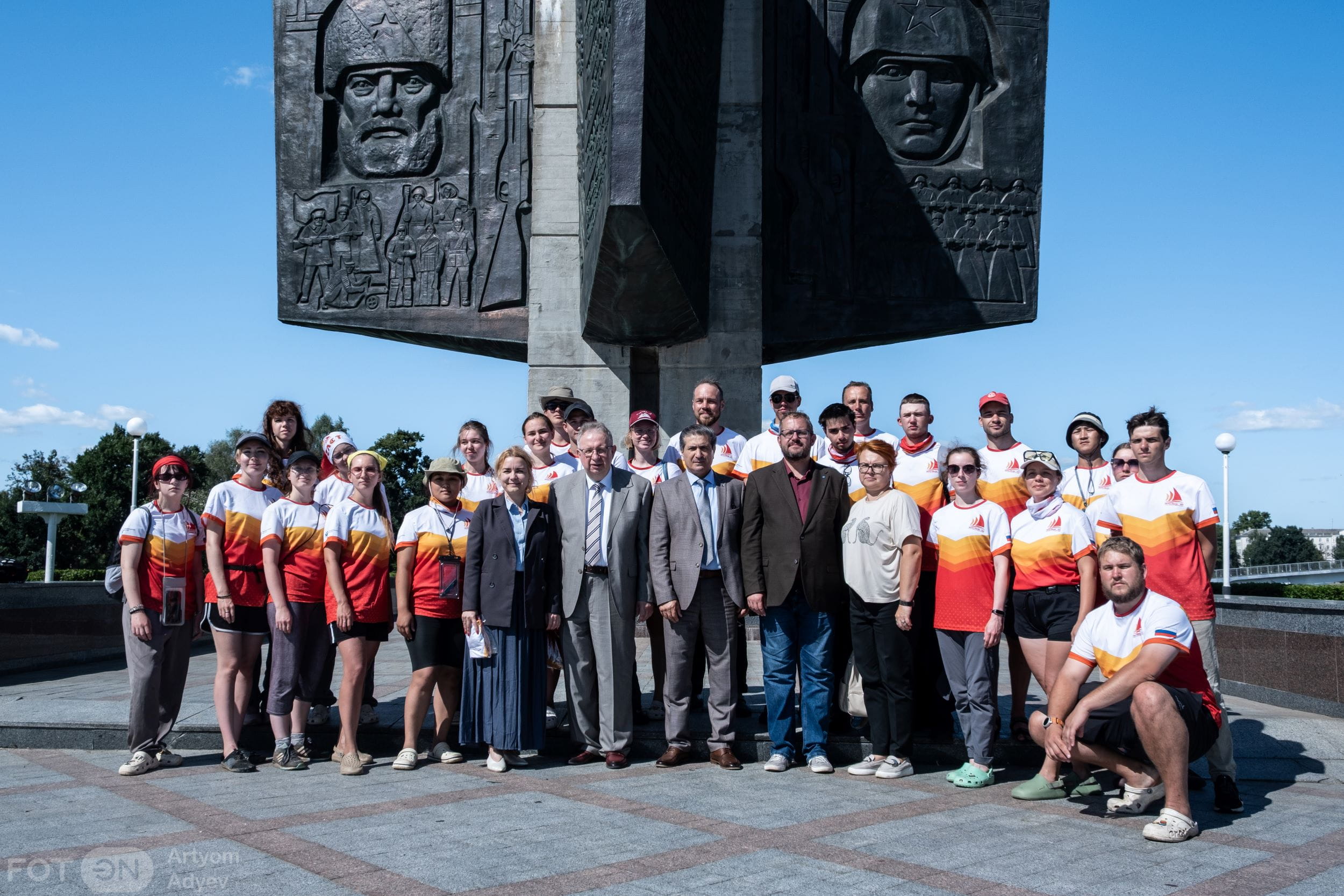 Тверь встретила участников проекта «Паруса Победы: студенческая экспедиция по следам отряда Беринга»