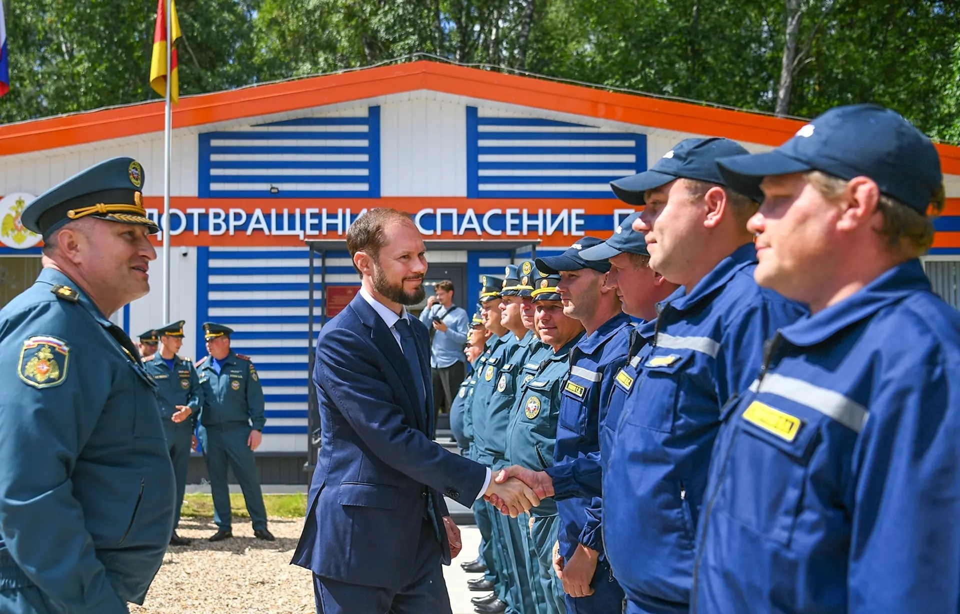 Королев и Куренков открыли отделения ГИМС в Осташкове и Весьегонске Королев и Куренков открыли отделения ГИМС в Осташкове и Весьегонске