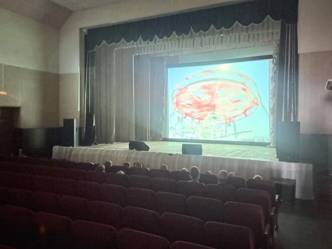 «Эстафету чемпионов» провели на площади Оленинского Дома культуры