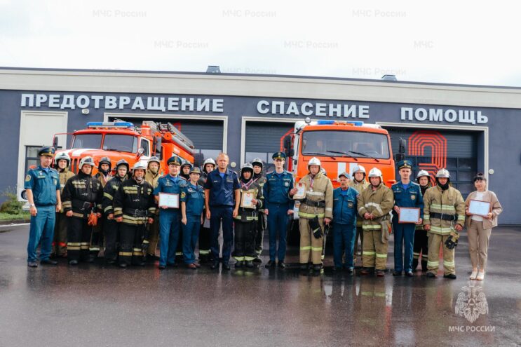 В Тургиново определили лучшую добровольную пожарную команду и лучшего пожарного Тверской области