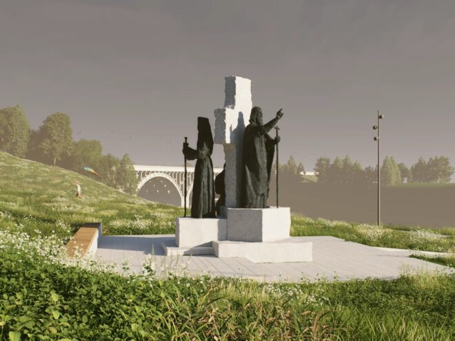 В Старице освятят памятник 3м игуменам и благословят первоклассников