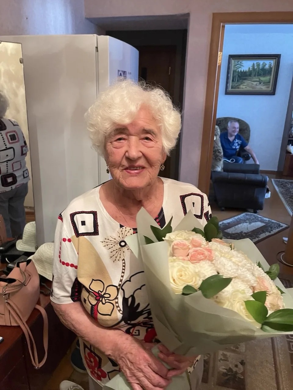 Виталий Королев поздравил ветерана из Твери со 100-летием